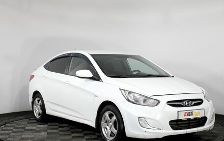 Hyundai Solaris II рестайлинг, 2011 год, 630 000 рублей, 3 фотография