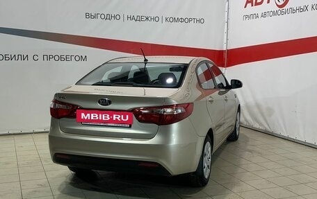 KIA Rio III рестайлинг, 2013 год, 937 000 рублей, 7 фотография