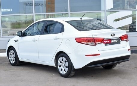 KIA Rio III рестайлинг, 2016 год, 1 209 000 рублей, 2 фотография