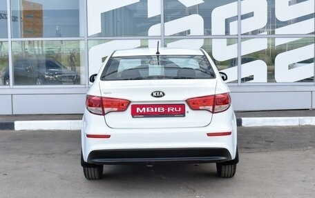 KIA Rio III рестайлинг, 2016 год, 1 209 000 рублей, 4 фотография