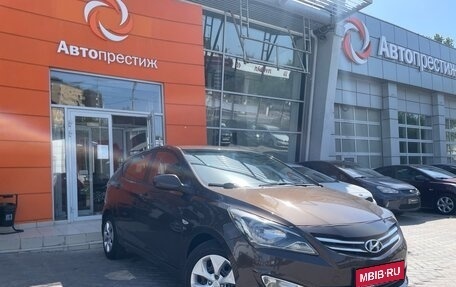 Hyundai Solaris II рестайлинг, 2014 год, 1 080 000 рублей, 1 фотография