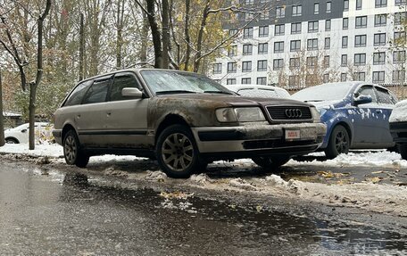 Audi 100, 1991 год, 170 000 рублей, 3 фотография