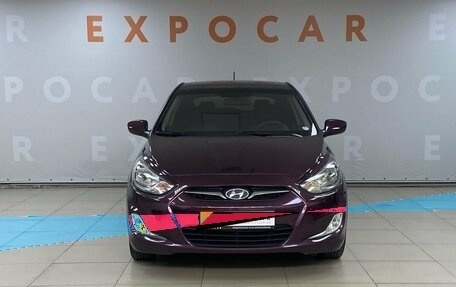 Hyundai Solaris II рестайлинг, 2012 год, 1 037 000 рублей, 2 фотография