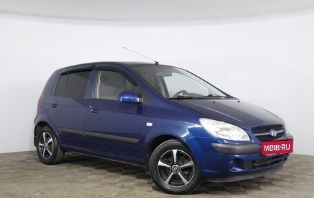 Hyundai Getz I рестайлинг, 2008 год, 599 000 рублей, 3 фотография