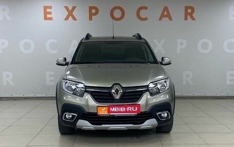 Renault Sandero II рестайлинг, 2019 год, 1 377 000 рублей, 2 фотография