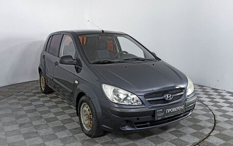 Hyundai Getz I рестайлинг, 2007 год, 487 000 рублей, 3 фотография