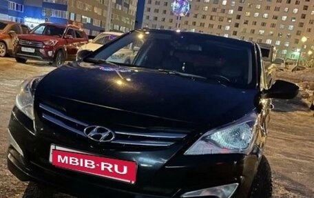 Hyundai Solaris II рестайлинг, 2014 год, 1 050 000 рублей, 3 фотография