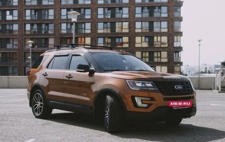 Ford Explorer VI, 2016 год, 3 730 000 рублей, 2 фотография