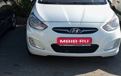 Hyundai Solaris II рестайлинг, 2011 год, 390 000 рублей, 1 фотография