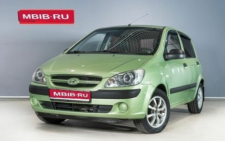 Hyundai Getz I рестайлинг, 2008 год, 455 000 рублей, 1 фотография