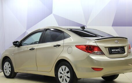 Hyundai Solaris II рестайлинг, 2012 год, 837 000 рублей, 3 фотография