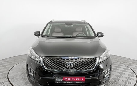 KIA Sorento III Prime рестайлинг, 2017 год, 3 439 000 рублей, 2 фотография