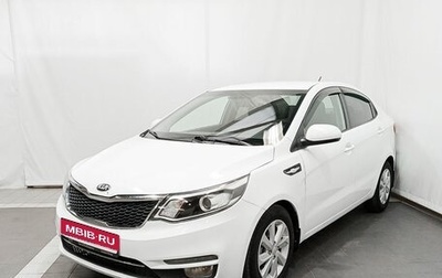 KIA Rio III рестайлинг, 2017 год, 1 411 000 рублей, 1 фотография