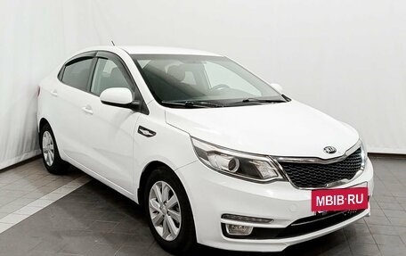 KIA Rio III рестайлинг, 2017 год, 1 411 000 рублей, 3 фотография