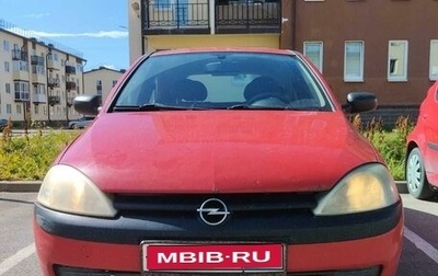 Opel Corsa C рестайлинг, 2002 год, 155 000 рублей, 1 фотография