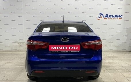 KIA Rio III рестайлинг, 2012 год, 840 000 рублей, 4 фотография