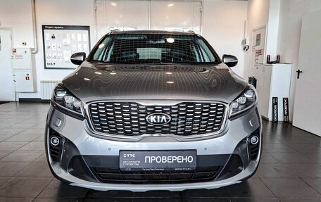 KIA Sorento III Prime рестайлинг, 2019 год, 3 685 000 рублей, 2 фотография