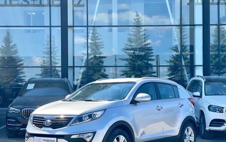 KIA Sportage III, 2012 год, 1 389 000 рублей, 2 фотография