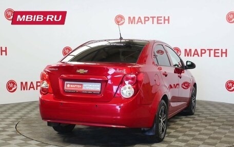 Chevrolet Aveo III, 2012 год, 733 000 рублей, 5 фотография