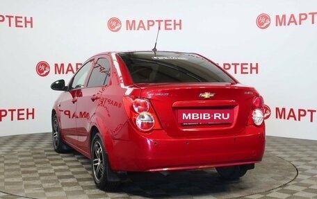 Chevrolet Aveo III, 2012 год, 733 000 рублей, 7 фотография