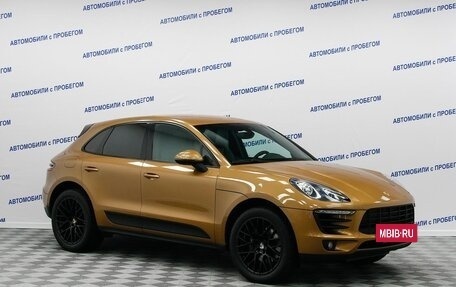 Porsche Macan I рестайлинг, 2015 год, 3 049 000 рублей, 3 фотография