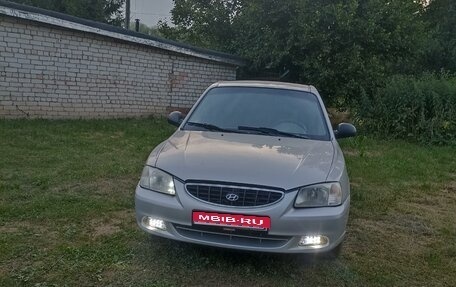 Hyundai Accent II, 2004 год, 370 000 рублей, 1 фотография