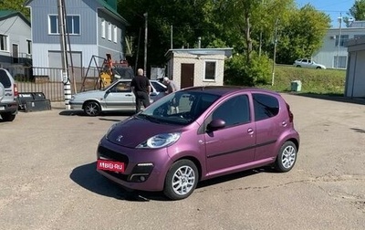 Peugeot 107 I рестайлинг, 2012 год, 840 000 рублей, 1 фотография