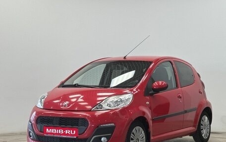 Peugeot 107 I рестайлинг, 2012 год, 599 000 рублей, 1 фотография