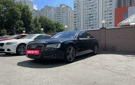 Audi A8, 2010 год, 1 710 000 рублей, 4 фотография