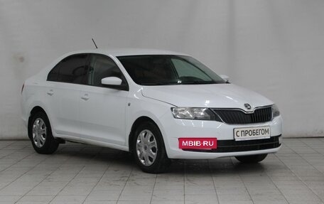 Skoda Rapid I, 2014 год, 950 000 рублей, 3 фотография