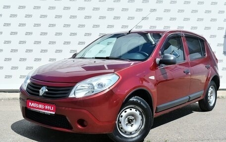 Renault Sandero I, 2010 год, 550 000 рублей, 1 фотография