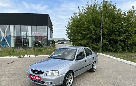 Hyundai Accent II, 2008 год, 750 000 рублей, 1 фотография