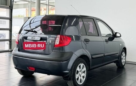 Hyundai Getz I рестайлинг, 2008 год, 480 000 рублей, 5 фотография