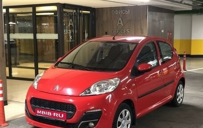 Peugeot 107 I рестайлинг, 2012 год, 550 000 рублей, 1 фотография