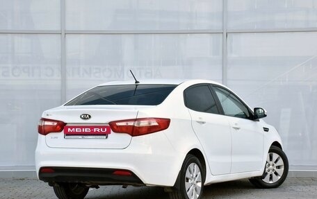 KIA Rio III рестайлинг, 2012 год, 939 000 рублей, 2 фотография