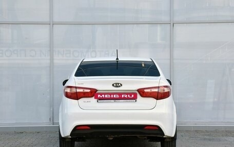 KIA Rio III рестайлинг, 2012 год, 939 000 рублей, 5 фотография