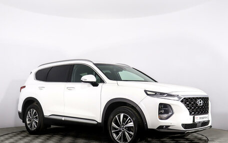 Hyundai Santa Fe IV, 2019 год, 3 500 000 рублей, 3 фотография