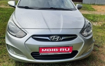 Hyundai Solaris II рестайлинг, 2012 год, 970 000 рублей, 1 фотография