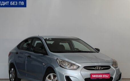 Hyundai Solaris II рестайлинг, 2011 год, 699 000 рублей, 1 фотография