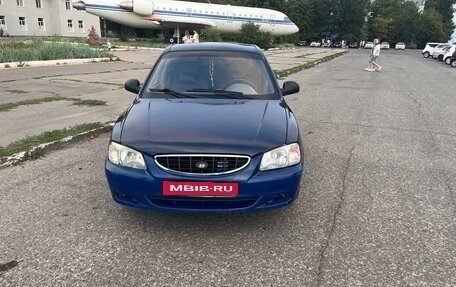 Hyundai Accent II, 2008 год, 500 000 рублей, 1 фотография