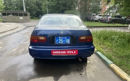 Honda Civic VII, 1993 год, 170 000 рублей, 3 фотография