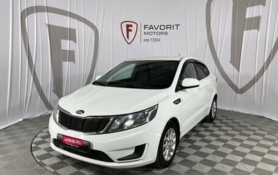 KIA Rio III рестайлинг, 2014 год, 820 000 рублей, 1 фотография