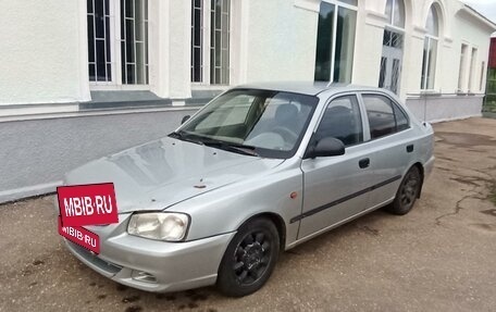 Hyundai Accent II, 2004 год, 230 000 рублей, 1 фотография