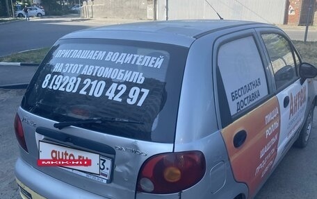 Daewoo Matiz I, 2010 год, 190 000 рублей, 2 фотография