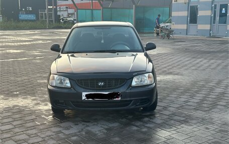 Hyundai Accent II, 2006 год, 455 000 рублей, 1 фотография