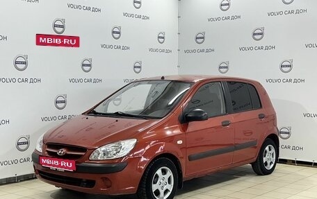 Hyundai Getz I рестайлинг, 2007 год, 519 000 рублей, 1 фотография