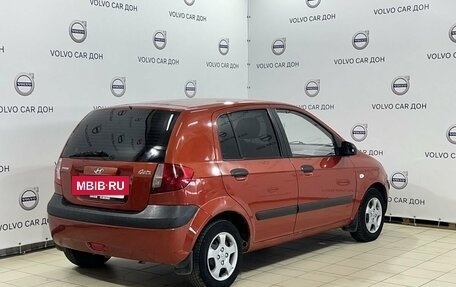 Hyundai Getz I рестайлинг, 2007 год, 519 000 рублей, 5 фотография