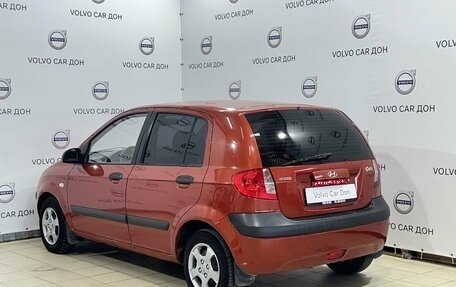 Hyundai Getz I рестайлинг, 2007 год, 519 000 рублей, 7 фотография