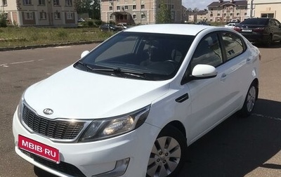 KIA Rio III рестайлинг, 2013 год, 1 фотография