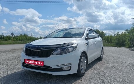 KIA Rio III рестайлинг, 2016 год, 1 фотография